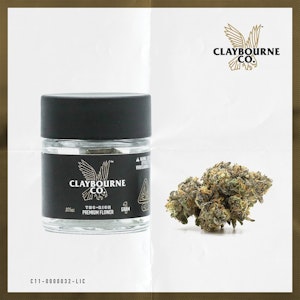 Claybourne - Claybourne Flower 1g Kush Mints 