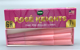 Rose Heights: Pink Joint Cones King Size - 3 pack