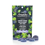 Smokiez Sour Blackberry Fruit Chews