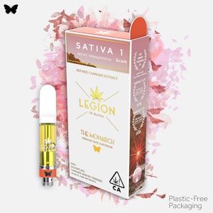 Legion Of Bloom - GG #4 -.5g Cartridge (S) - The Monarch