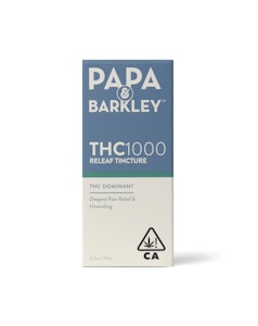 PAPA & BARKLEY - PAPA & BARKLEY - Tincture - THC Dominant - 1000MG - 15ML