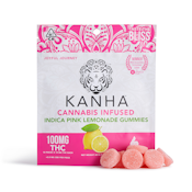 Kanha - Pink Lemonade Gummies - Indica (100mg)