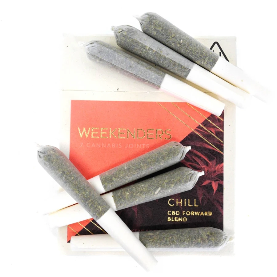 Weekenders - 7pk - Chill - 3.5g CBD 4:1 - Weekenders Main Image