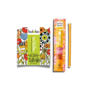 KIKOKO - Tea + Honey BUNDLE | Live Resin Manuka Honey Shot & Mint Green Tea bag | KIKOKO