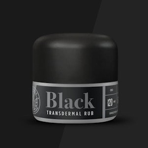 CANNARIGINALS - Cannariginals - Black Transdermal Rub - 30ml