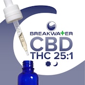 [MED] Breakwater | CBD:THC 25:1 | MCT Tincture 100mg
