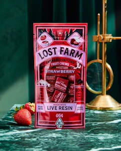 Lost Farm - Strawberry (H) | 100mg Edibles | Lost Farm
