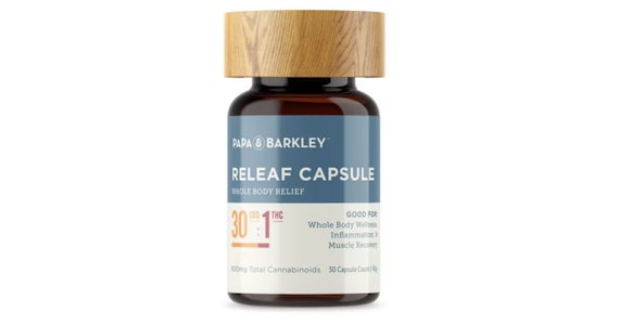 PAPA & BARKLEY - Papa & Barkley - 30:1 CBD Rich Releaf Capsules - 30ct
