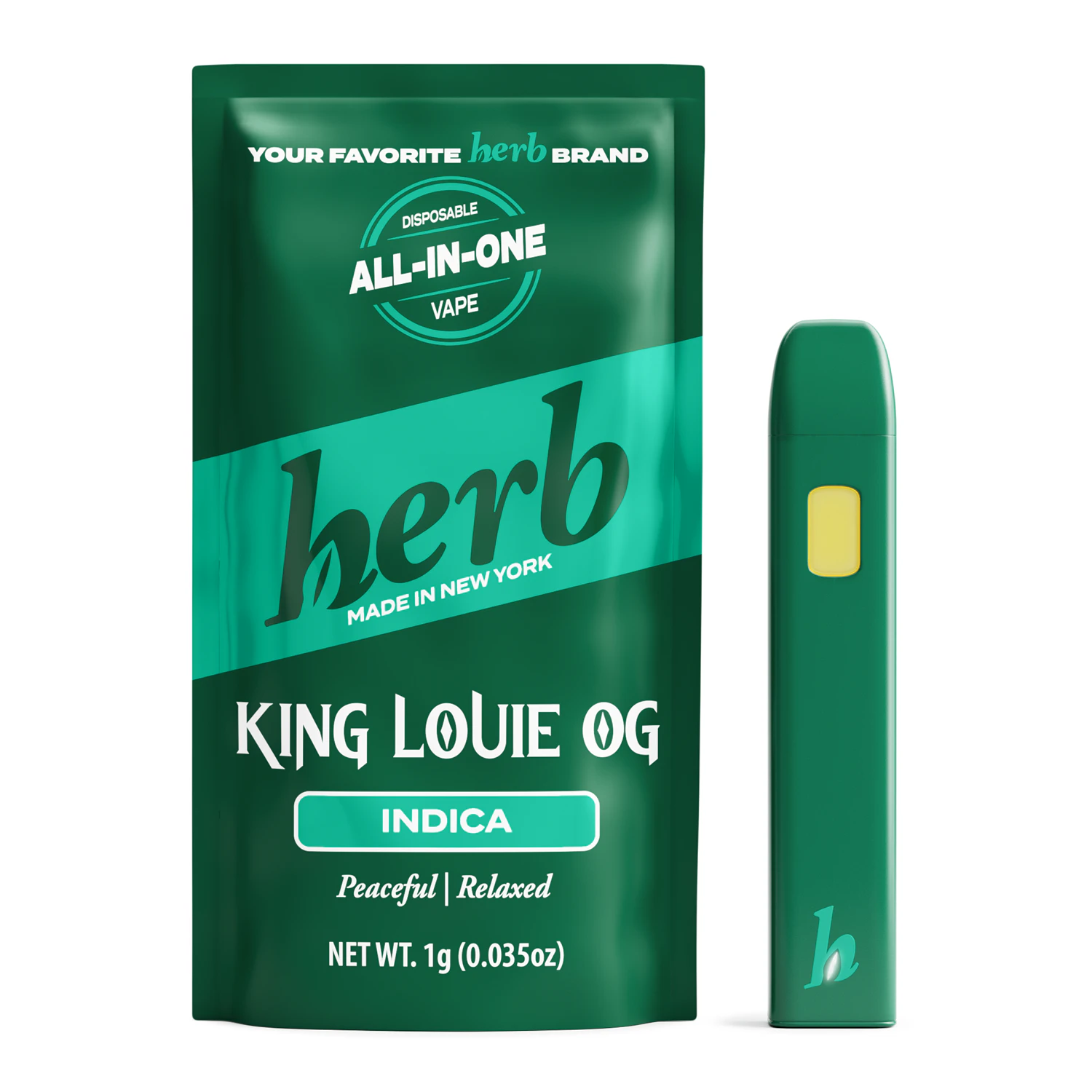 Herb - Herb - King Louie OG - 1g AIO Main Image
