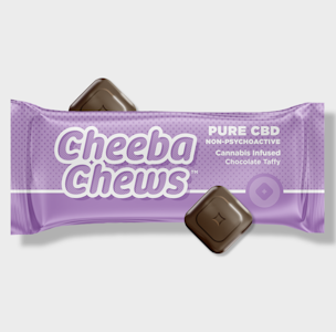 Cheeba Chews - Pure CBD Chocolate Taffy 10-pack