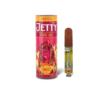Jetty Extracts - Jetty Extracts - 1g High THC Cartridge - Fire OG
