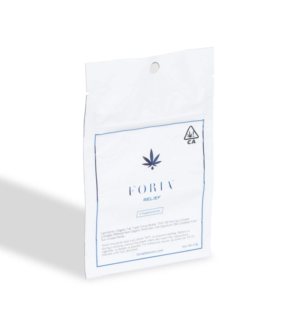 FORIA® - Foria -Menstruation Relief Suppository Main Image