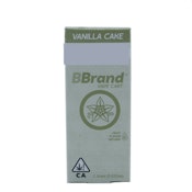 Vanilla Cake 1g Cart - Bbrand 