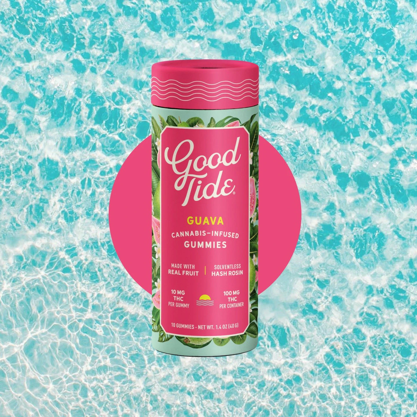 Good Tide - Good Tide - Guava - 10mg Gummies Main Image