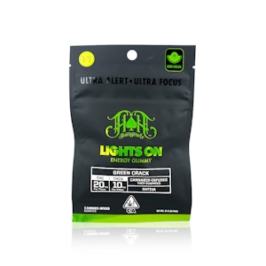 HEAVY HITTERS - HEAVY HITTERS - Edible - Green Crack - THC:THCV - 2:1 - Gummies - 100MG