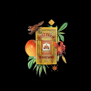 LOST FARM - Lost Farm | 10pk Fruit Chews | Mango - Rainbows & Cherries | 100mg