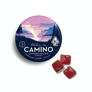 KIVA - Kiva Camino Gummies 100mg Wild Berry