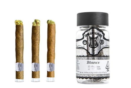 El Blunto by Albert Einstone's - 3pk - Blanco (El Bluntito) - 2.25g (I) - AE Especial Silver