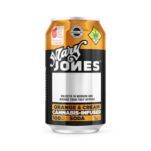 Mary Jones - Mary Jones | Orange & Cream | 12 fl oz Soda | DOH | 100mg THC