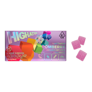 HIGHATUS - Highatus - 100mg - 10ct Gummies - PomBerry 5:1 CBN