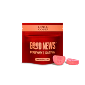 Good News | 2pk High Dose Gummies | Friyay Watermelon | 100mg