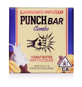 Punch - Punch Bar/Peanut Butter Milk Chocolate/100mg/(H)