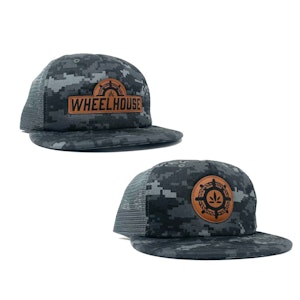 Wheelhouse - HAT: BLUE DIGITAL CAMO WHEELHOUSE SNAPBACK
