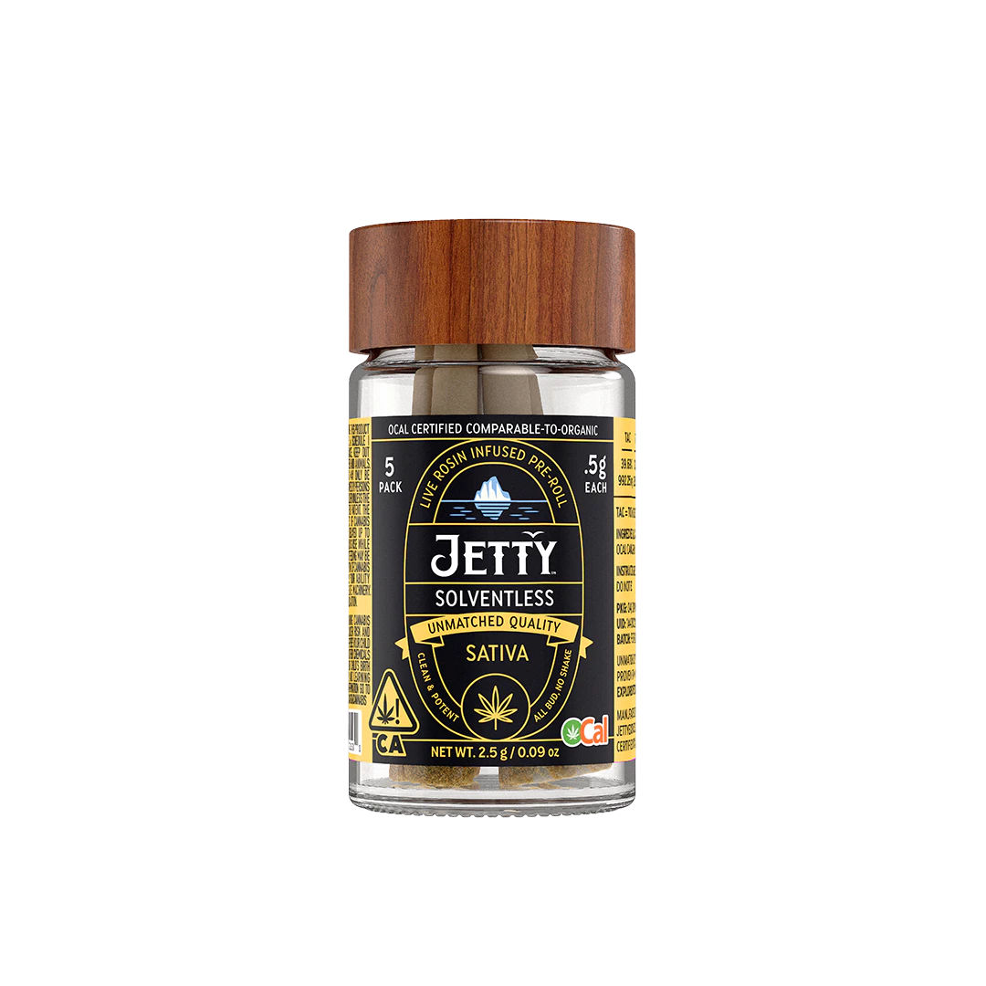 Jetty Extracts - Jetty - Preroll - Live Rosin - Gurple x GG4 5pk - 2.5g Main Image