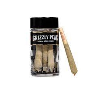 Grizzly Peak - Grizzly Peak Cub Claws Infused Preroll Pack 3.5g Pressure