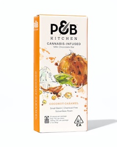 PAPA & BARKLEY - Coconut & Caramel Chocolate Bar - 100mg - Papa & Barkley Kitchen