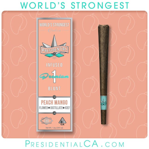 PRESIDENTIAL - Presidential Infused Blunt 1.5g Peach Mango 