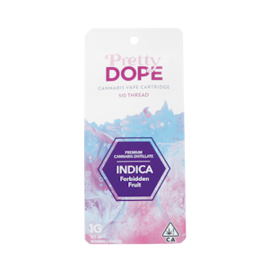 PRETTY DOPE - Pretty Dope - Forbidden Fruit Vape 1g