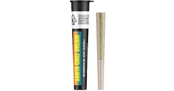FOG CITY FARMS - Fog City Farms - Santa Cruz Dream Pre-Roll - 1g