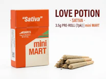 Love Potion -Sativa- 28.25% THC | 3.5g Pre-Roll (7pk) | mini MART -m8 back