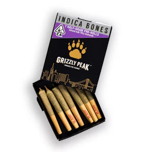 GRIZZLY PEAK FARMS - Grizzly Peak - Indica Bone - 3.5g Pre-Rolls - 7pk