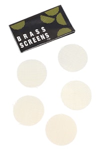 Canntinas Cannabis - [SPS Wholesale] Pipe Screens 5 Pack - Brass