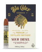 Big Chief - Sour Diesel THC 1G Cartridge