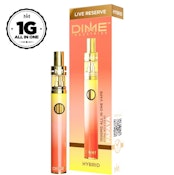 DIME INDUSTRIES: Papaya Live Reserve 1g Disposable (H)