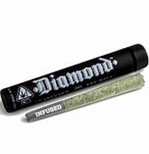 HEAVY HITTERS - Heavy Hitters - Black Haze - 1g Infused Diamond Pre-Roll