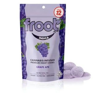 FROOT - Froot - 100mg Gummies - Grape Ape