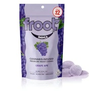 Froot - 100mg Gummies - Grape Ape