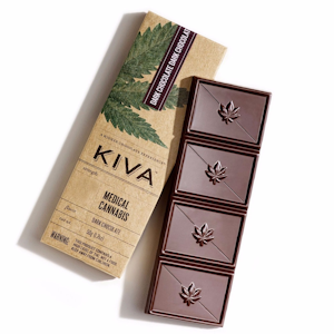 Kiva - Dark Chocolate 100mg 