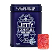 Raspberry Gummies (Solventless) - 100mg (IH) - Jetty