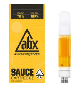 ABSOLUTE XTRACTS - [ABX] Sauce Cartridge - 1g - LA Kush Cake (I/H)