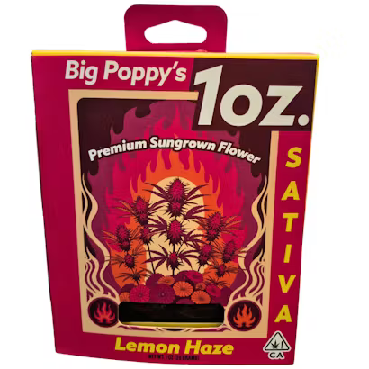 Big Poppys - Flower - Lemon Haze - 28G