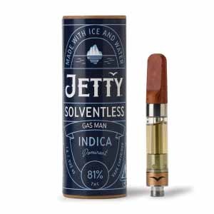 Jetty Gas Man Solventless Vape Cartridge 1g