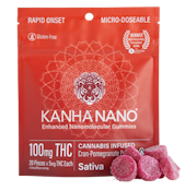 Kanha Nano 100mg | Cran-Pomegranate Punch (Sativa)