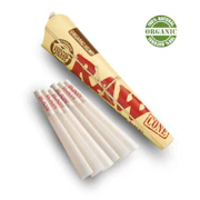 6pk Organic Hemp Cones (1 1/4 Size) - RAW