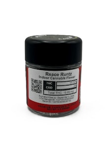 6 Point Cannabis - 6 Point Cannabis - Reace Runtz - 17.73% THC - 3.5g - Dry Flower