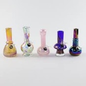 LuvBuds - 6" Soft Glass Water Pipe Bong